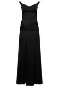 Alex Perry Off Shoulder Knot Gown