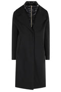Herno Single-Breasted Twill Coat