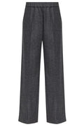 Jil Sander Stitched Seam Wide-Leg Pants