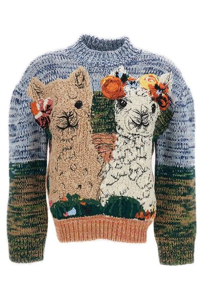 Stella McCartney Intarsia Knit Motif Jumper