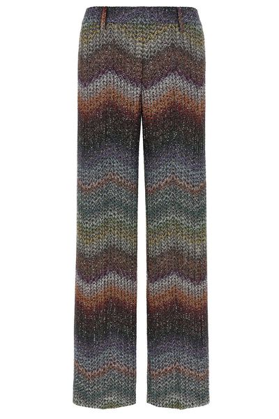 Missoni Sequins Lamé Straight Trousers