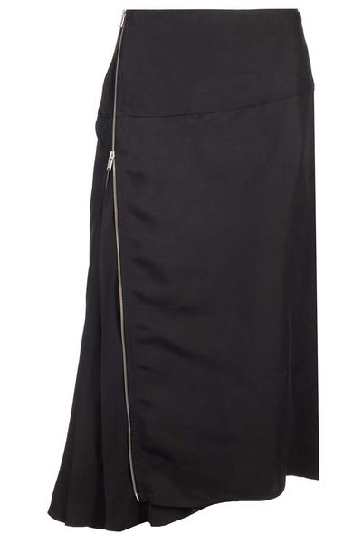 Jil Sander Zip-Fastening Midi Skirt