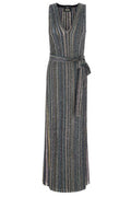 Missoni Striped Belted Maxi Dress