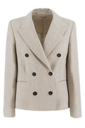 Brunello Cucinelli Collared Button-Up Jacket