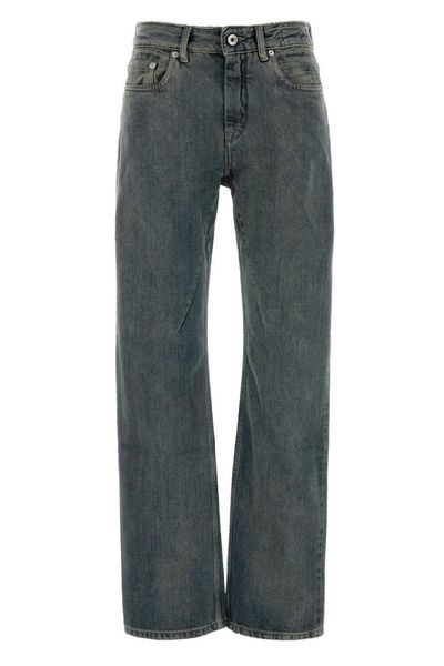 Rick Owens DRKSHDW Faded-Effect Tapered Jeans