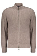 Fedeli Zip-Up Cashmere Cardigan