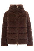 Herno Quilted High-Neck Down Jacket