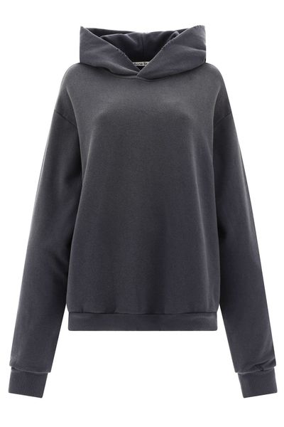 Acne Studios Logo Printed Long-Sleeved Hoodie