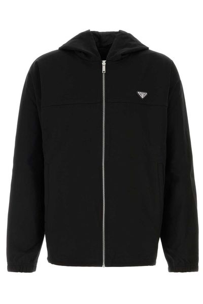 Prada Reversible Zip-Up Hoodie