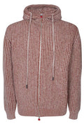 Kiton Ribbed-Knit Zipped Cardigan