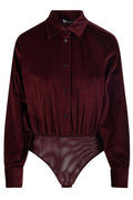 Max Mara Fertile Button-Up Long-Sleeved Top