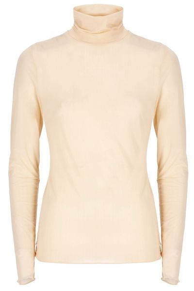 Dries Van Noten Sheer Turtleneck Long-Sleeved T-Shirt