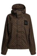 Ganni Polka Dot Hooded Jacket