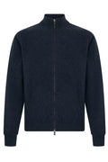 Fedeli High-Neck Zip-Up Cardigan
