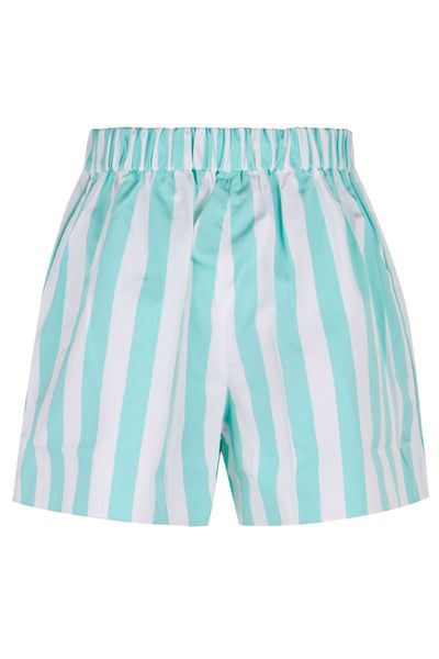 Patou Striped Elasticated Waist Shorts