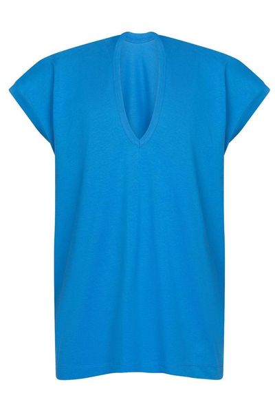 Dries Van Noten V-Neck Oversized T-Shirt