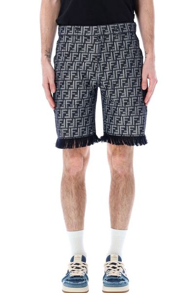Fendi Bermuda Denim Shorts
