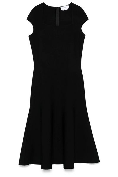 Alexander McQueen Cap Sleeve Dress
