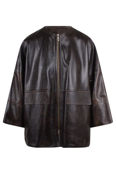 Max Mara Gambero Crewneck Zipped Jacket