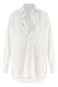 Maison Margiela Buttoned Fringed Shirt