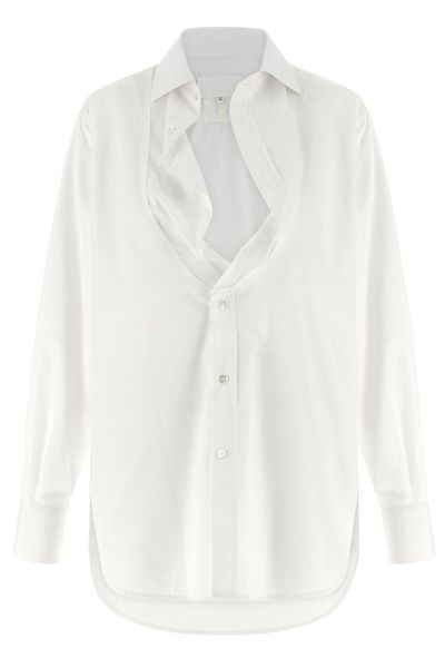 Maison Margiela Buttoned Fringed Shirt