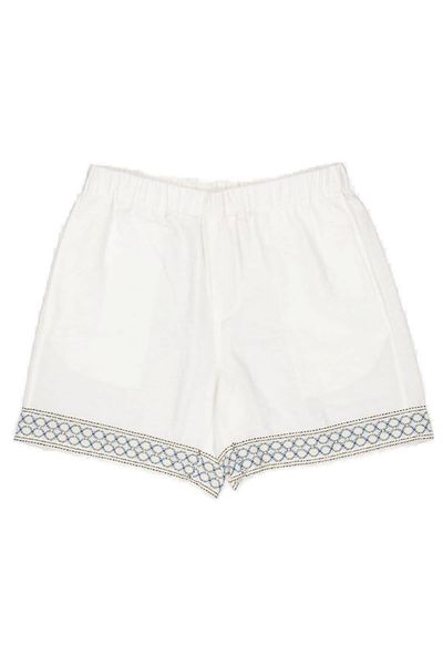 Commas Crochet Trim Elasticated Waist Shorts