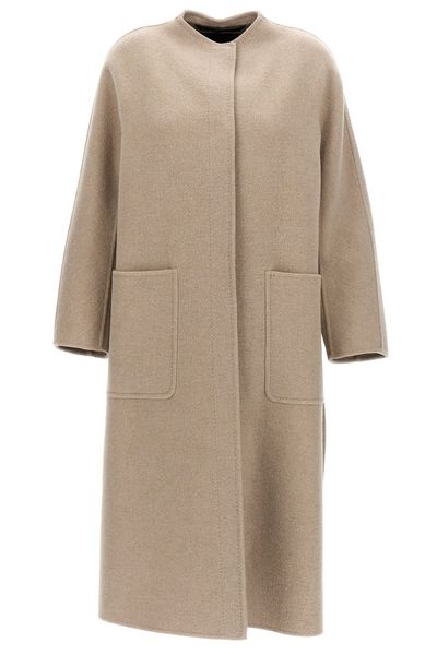 Max Mara Gioiosa Collarless Coat
