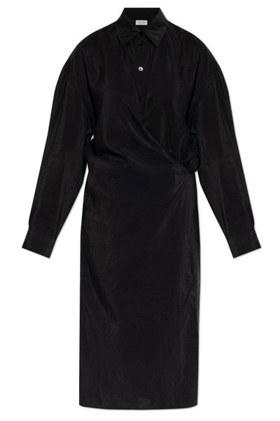 Lemaire Straight Collar Twisted Dress