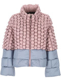 Raxxy Textured Puffer Jacket