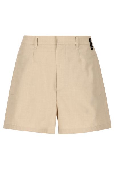 Fendi Logo Patch Bermuda Shorts