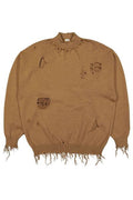 Vetements Distressed Crewneck Knitted Jumper