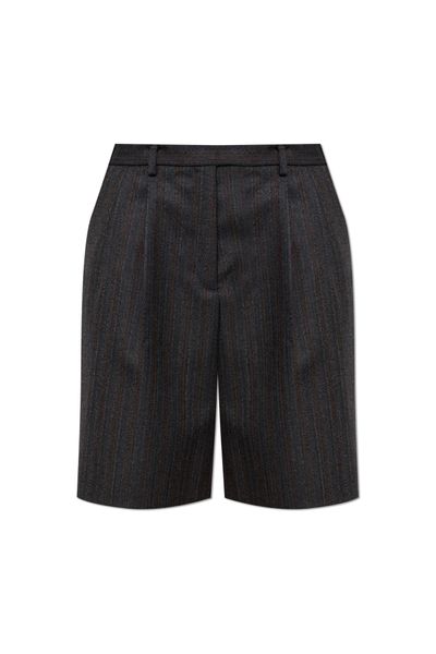 Jil Sander Striped Mid-Length Shorts