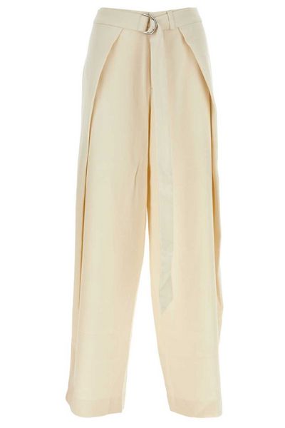 AMI Paris Belted Wide Leg Pants