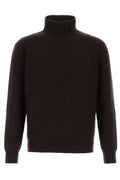 Brioni Mockneck Knitted Sweater