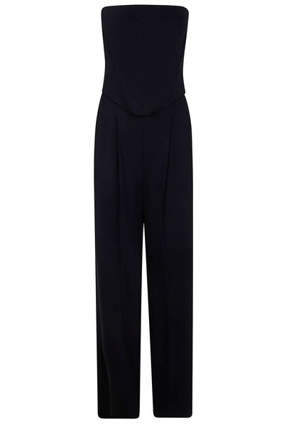 Pinko Zipped Strapless Jumpsuit