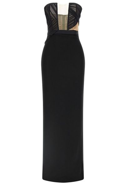 Nensi Dojaka Nensi Dojaki Panelled Maxi Dress