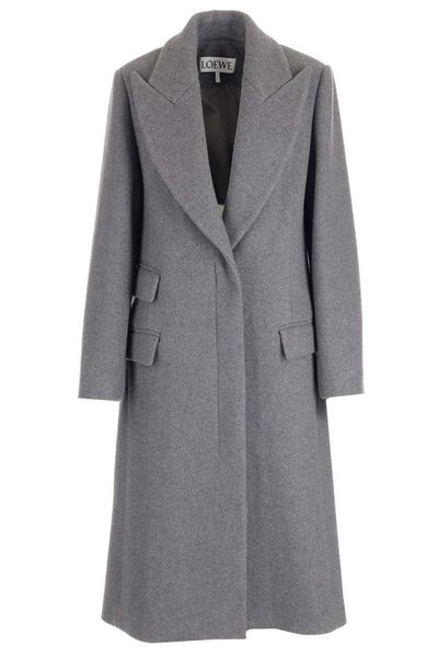 Loewe Single-Breasted Long Coat