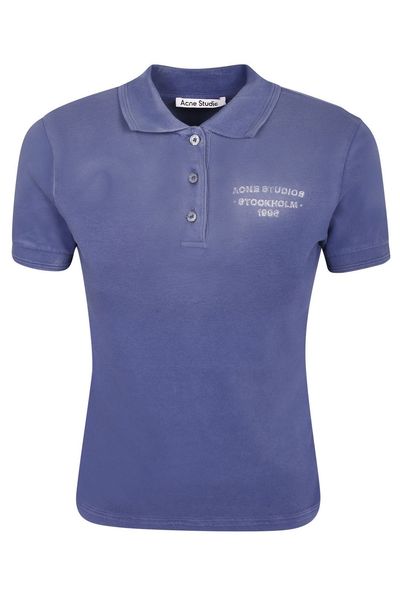 Acne Studios Sprayed Polo T-Shirt