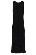 Alaïa Fringed Bead Knit Dress