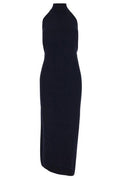 Fendi Open Back Asymmetric Knitted Maxi Dress