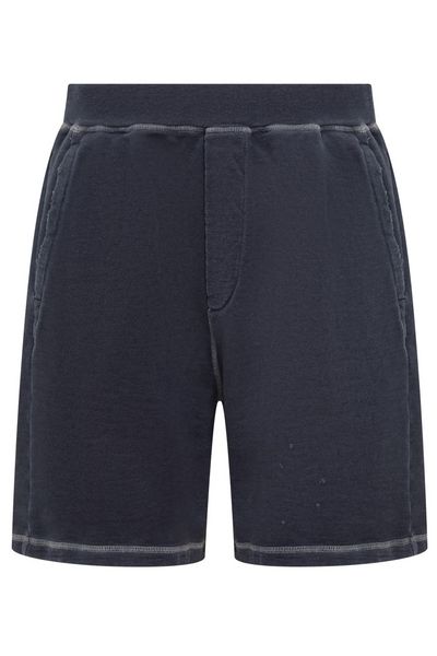 Dsquared2 Logo Printed Worn Out Effect Shorts