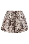 Pinko Elasticated Waist Drawstring Printed Shorts