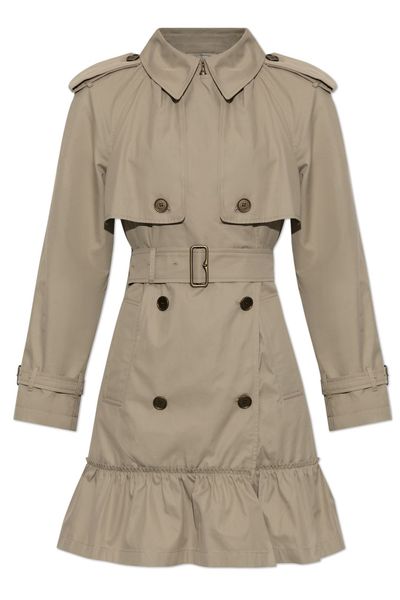 Burberry Short Gabardine Tillydrine Trench Coat