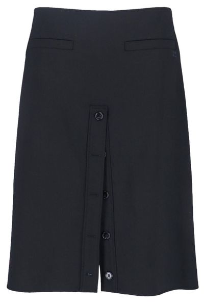 Courrèges Button-Detailed Skirt