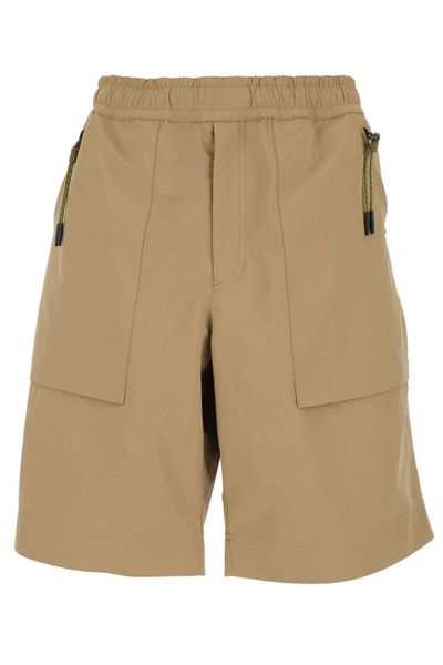 Moncler Grenoble Zip-Pocket Bermuda Shorts