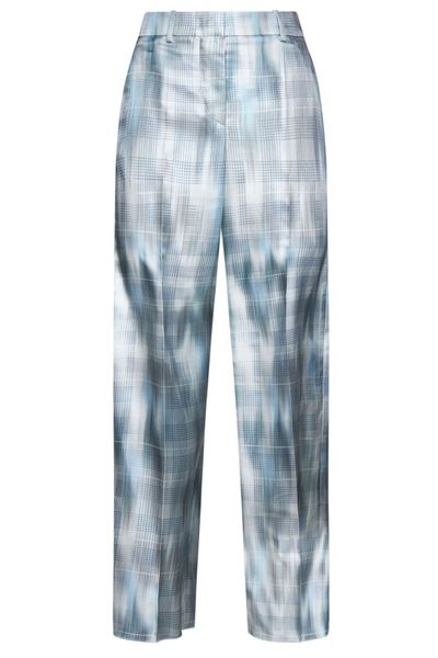 Giorgio Armani Gradient Effect Prince Of Wales Trousers