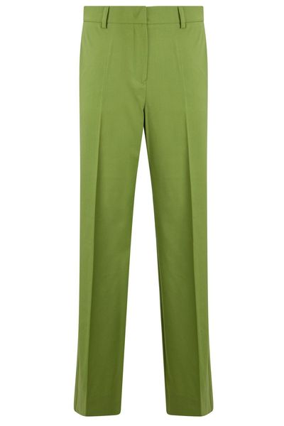 Weekend Max Mara Straight-Leg Virgin Wool Pants