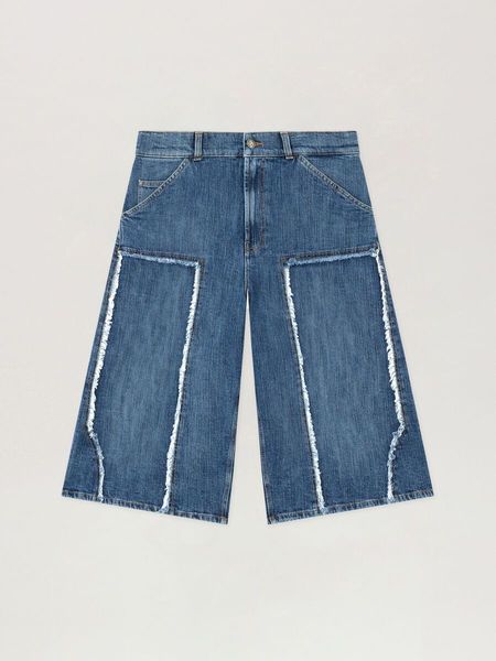 Palm Angels Curved Logo Skater Shorts