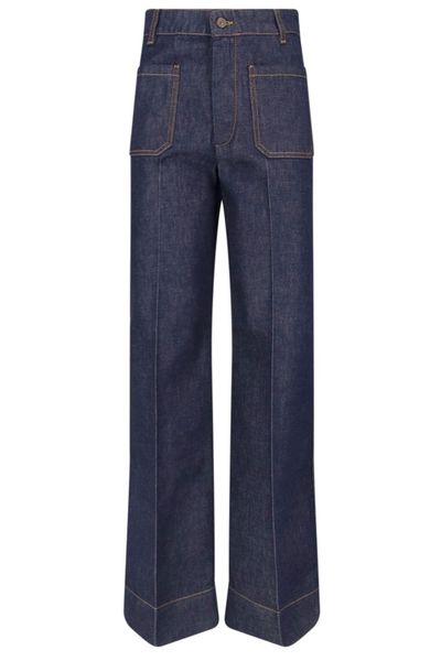 Victoria Beckham High-Rise Wide-Leg Jeans