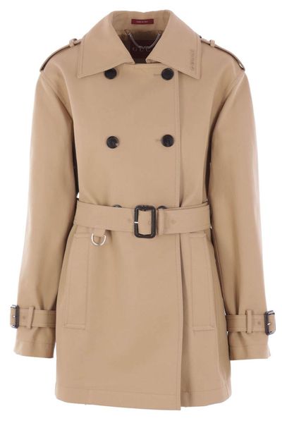 Gucci Belted Waist Double Breasted Trench Coat